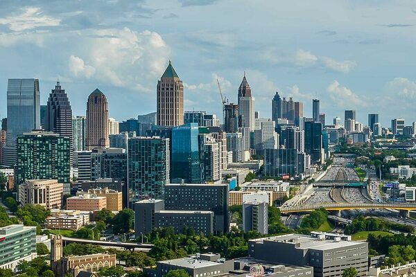Atlanta city skyline