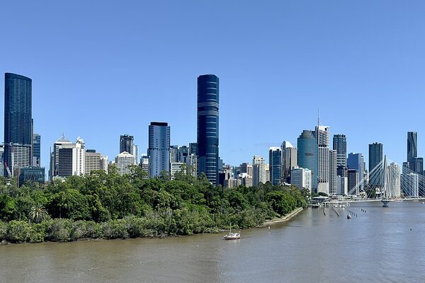 Brisbane city skyline