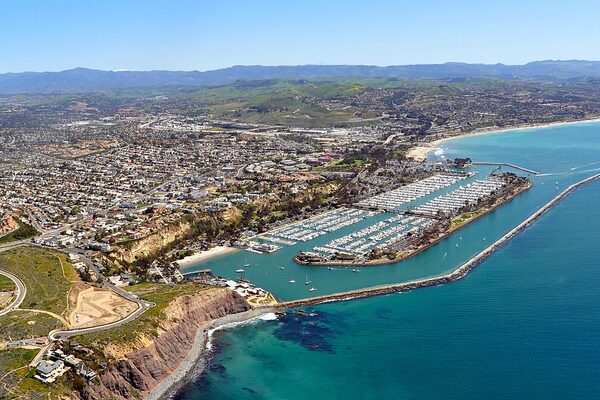 Dana Point city skyline