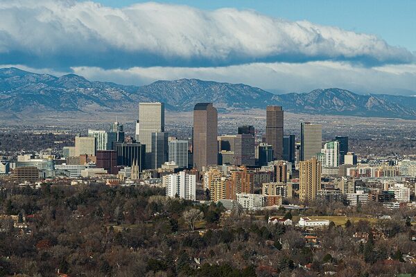 Denver city skyline