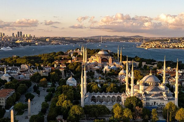Istanbul city skyline