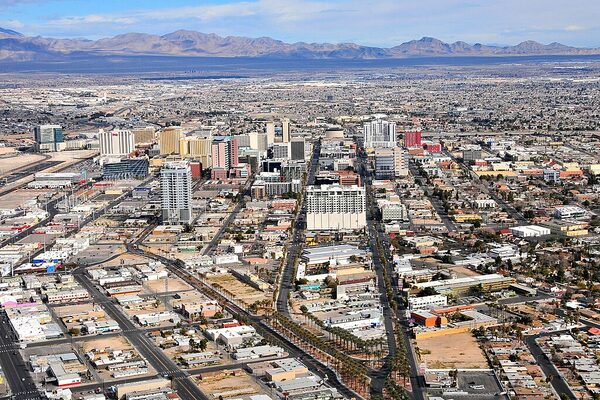 Las Vegas city skyline