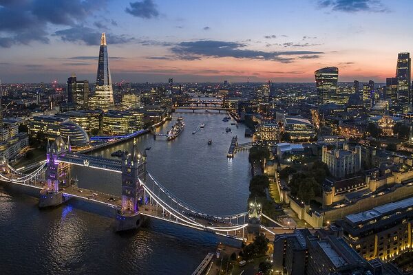 London city skyline