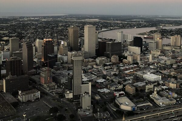New Orleans city skyline