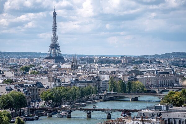 Paris city skyline