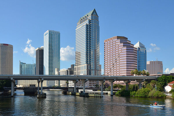 Tampa city skyline