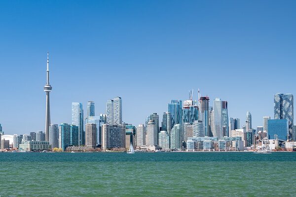 Toronto city skyline